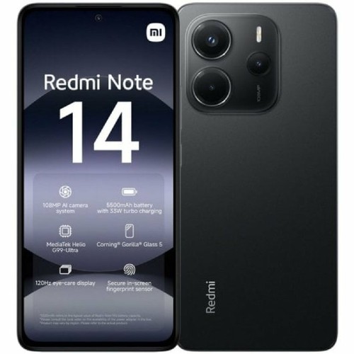 SMARTPHONE  REDMI NOTE 14 4G 6GB/128GB DS 6.7"(MZB0J01EU) BLACK